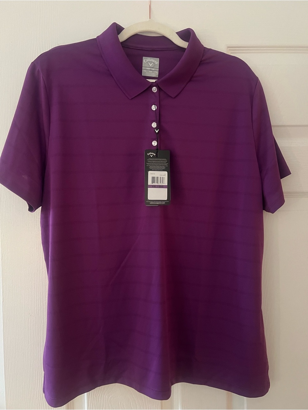 Callaway Women's Purple Polo Top